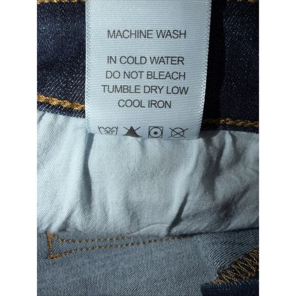 Judy Blue Straight Fit High Rise Dark Wash Jeans 9/29 - Picture 4 of 9